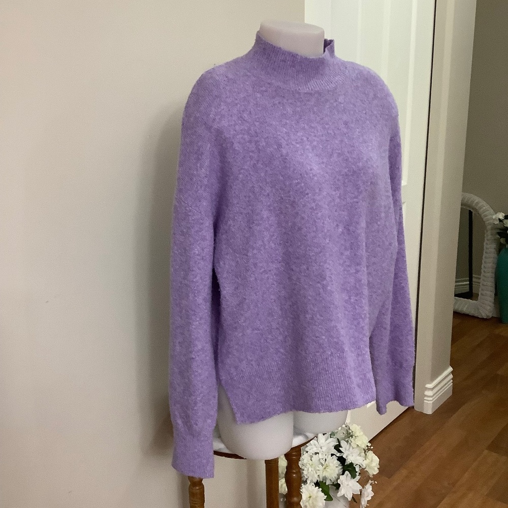 Vero Moda Soft Mauve Sweater M/L 37-50 bust 8% Wool